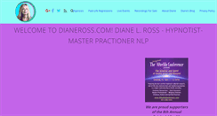 Desktop Screenshot of dianeross.com